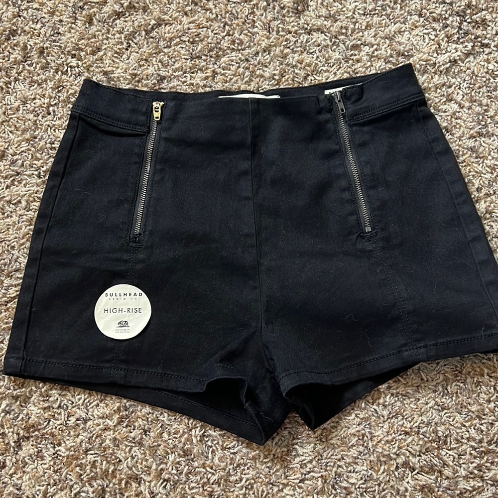 Bullhead Denim Co High-Rise Short Shorts